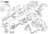 Bosch 3 601 F4E 061 Gsa 1200 E Reciprocating Saw 230 V / Eu Spare Parts